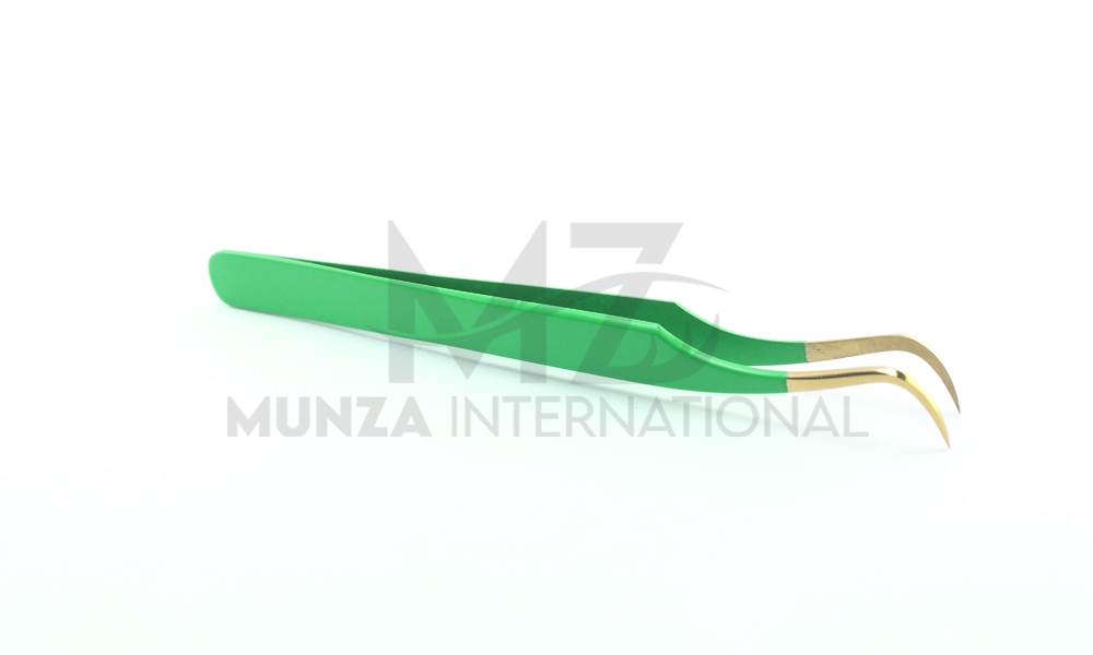 Green Gold Tweezers